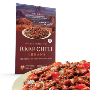 Beef Chili with Beans Backpack Meal